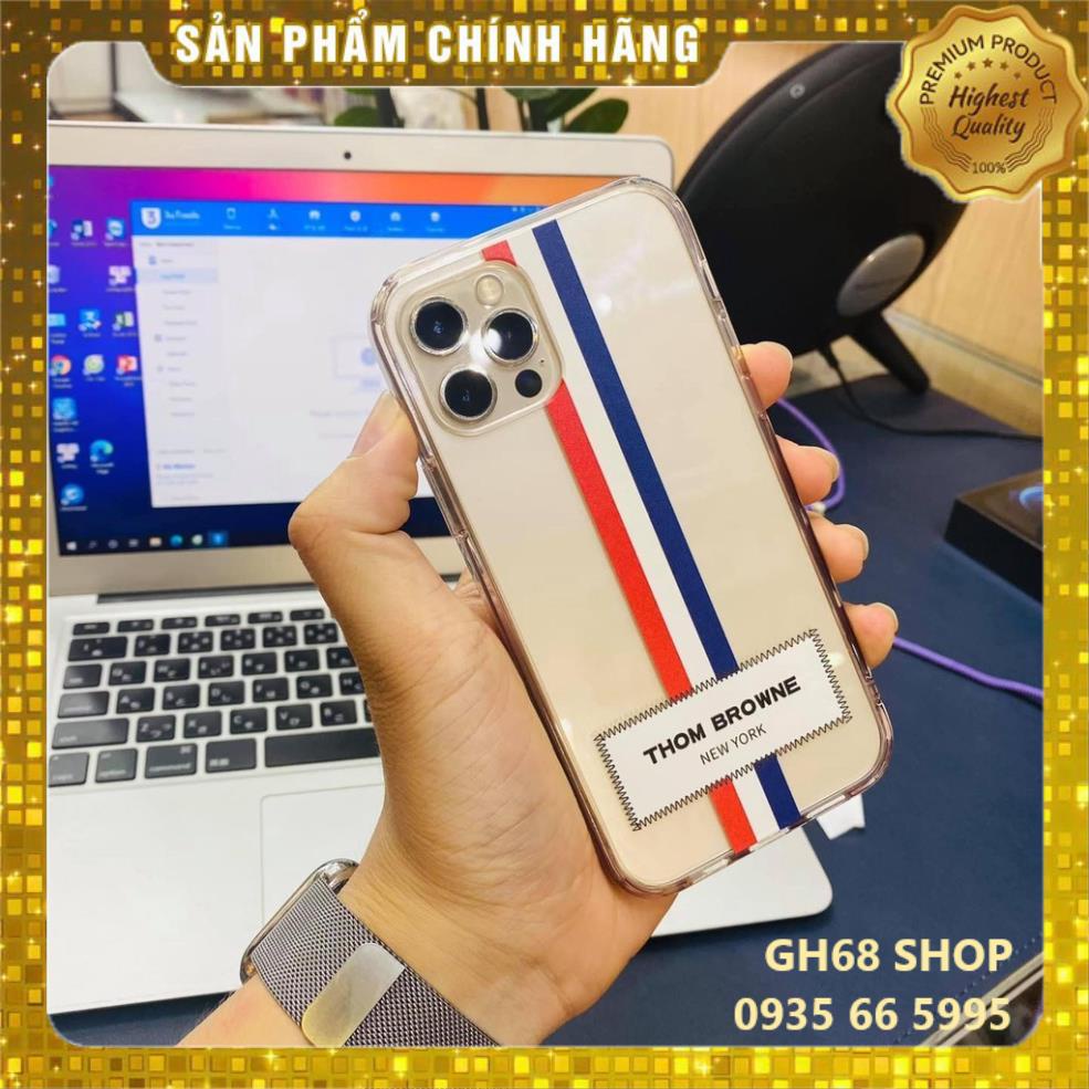 Ốp lưng LikGus Thom Browne iPhone13 Pro Max, 13 pro,13 12 Pro Max, 11, 11 Pro Max, XS Max, ipx/xs.