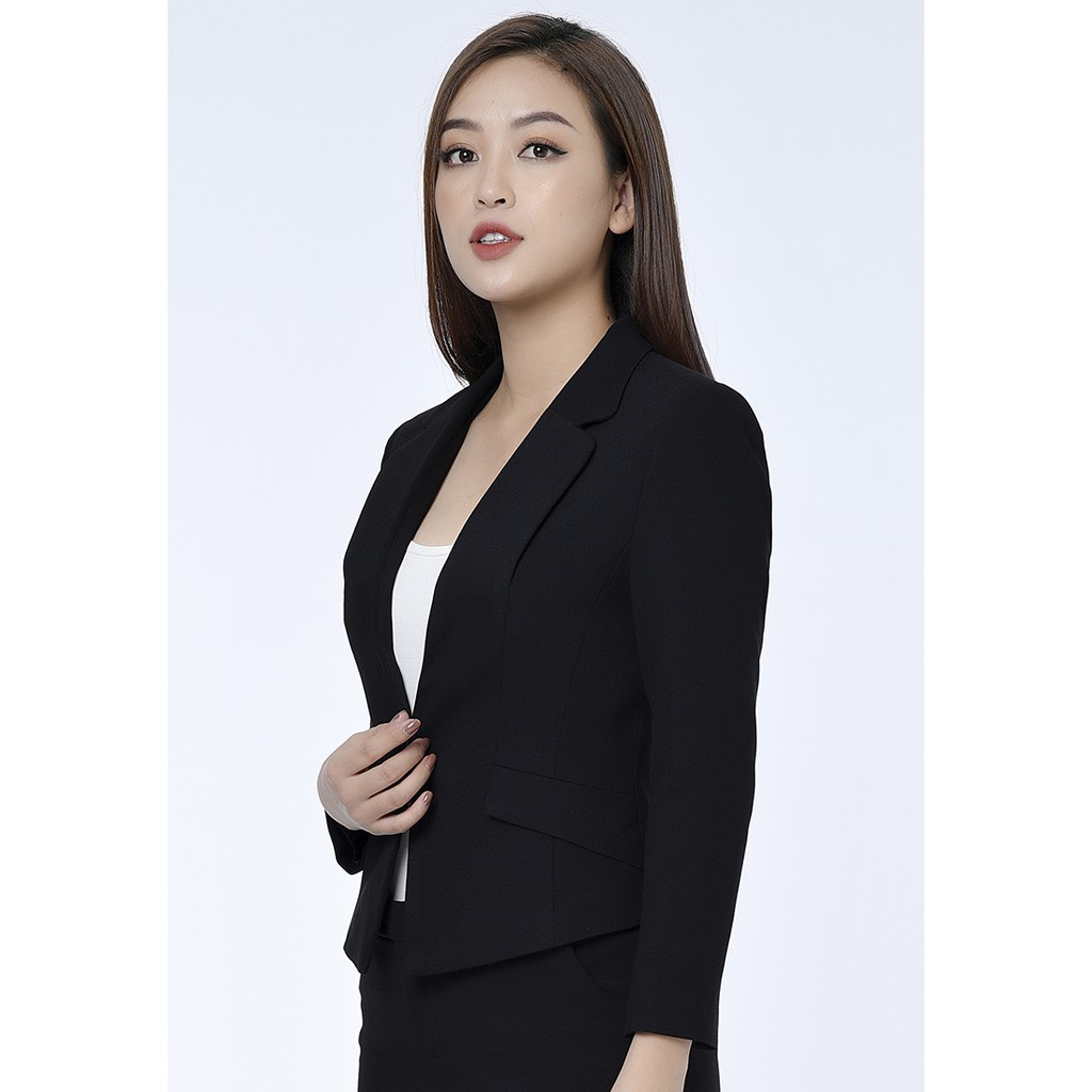 Áo vest cổ b, ve liền thân LAMER L65B18T016 (Đen/Xanh lá) | BigBuy360 - bigbuy360.vn