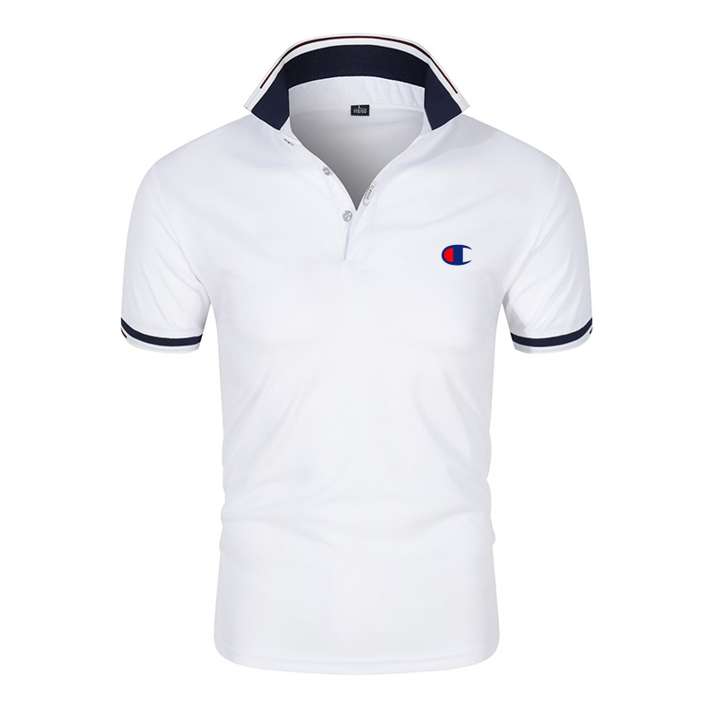 áo polo Champion Ngắn Tay Thời Trang Mùa Hè Dành Cho Nam / M-4Xl