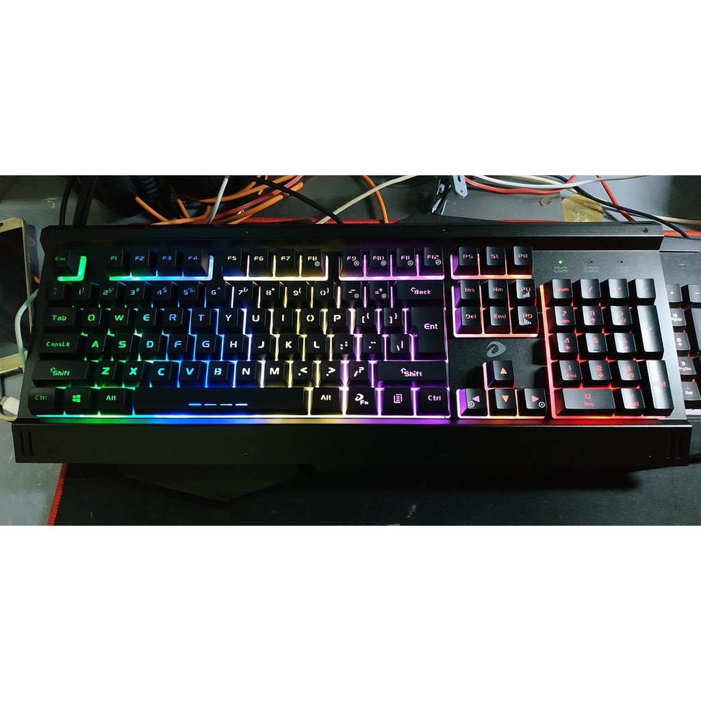 [XẢ HÀNG] Bàn phím máy tính Dare-U LK145 cũ  - LED RGB đẹp - Bàn phím giả cơ Gaming Dare-U LK145 | BigBuy360 - bigbuy360.vn