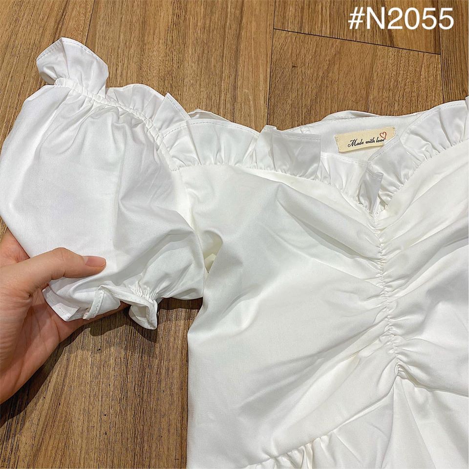 [ ẢNH THẬT TRẢI SÀN ] ĐẦM TRẮNG DÁNG XÒE NHẸ ĐUÔI CÁ NHÚN NGỰC KÈM DÂY ĐAN SAU LƯNG ÔM THEO CƠ THỂ - YOUNG DRESS | BigBuy360 - bigbuy360.vn