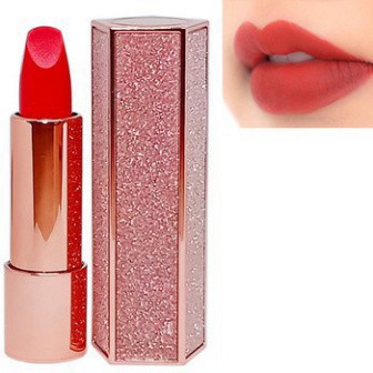 Son thỏi WodWod Star Hollow Lipstick vỏ nhũ ánh kim siêu sang