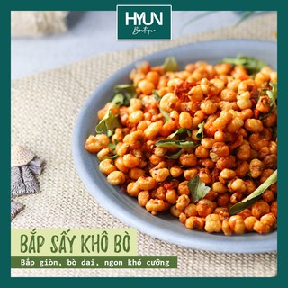 500 gram Bắp sấy khô bò lá chanh thơm ngon