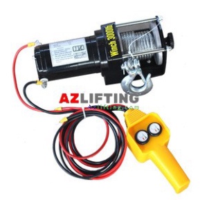 Tời điện kéo xe 12/24V 3000LB tải trọng 1300kg