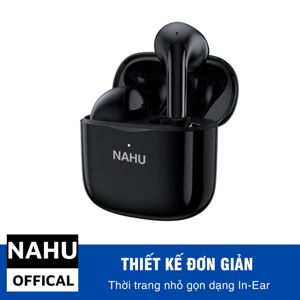 Tai Nghe Bluetooth AP3 Màu Đen Chính Hãng NAHU Không Dây Gaming Baseus Samsung Xiaomi Sony Jbl Ko Dây Nhét Tai Chụp Tai