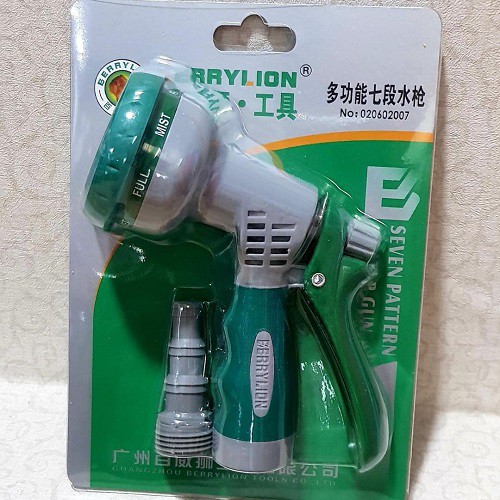 Đầu Vòi Nước Vặn 7 Kiểu Tưới BERRYLION