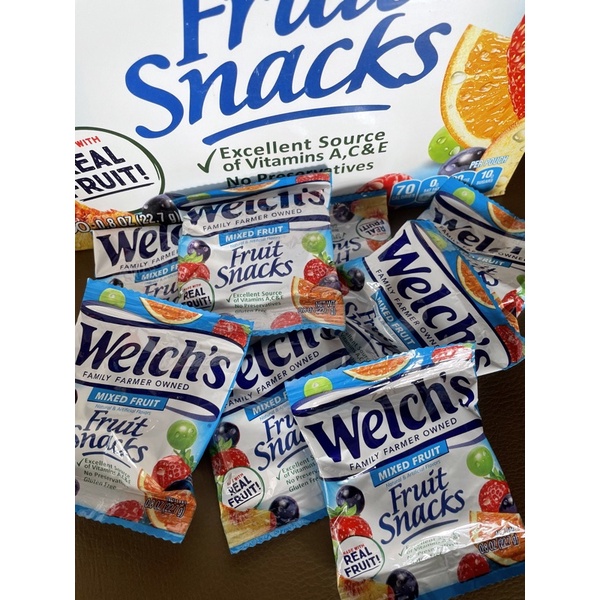 <Date: 05/2023>KẸO DẺO WELCH’s - 90 gói/thùng