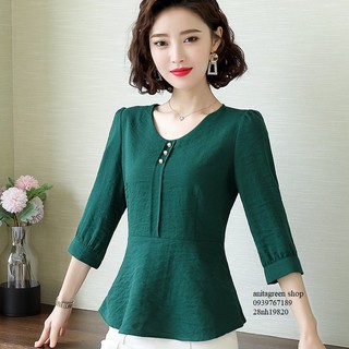 nh19820-ÁO KIỂU NỮ TAY LỠ