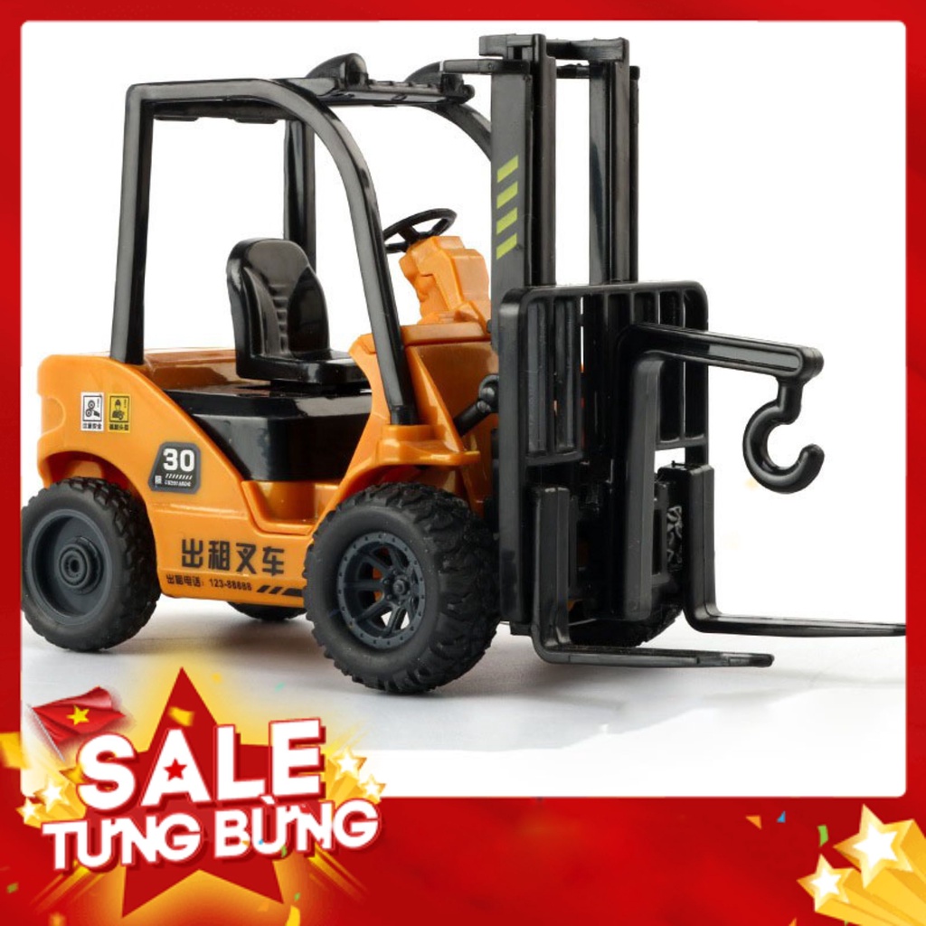 Xe đồ chơi mô hình công trình xây dựng cho bé nhựa an toàn, bền đẹp rất nhiều chủ đề