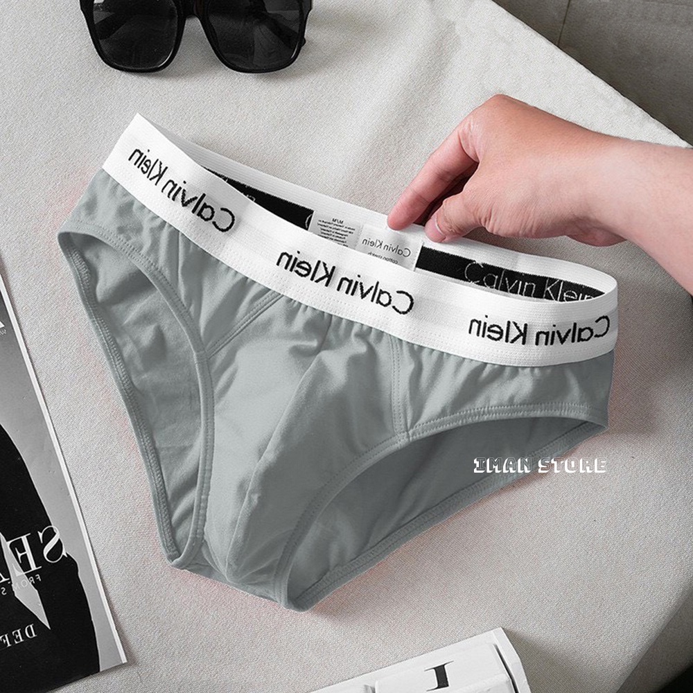 Quần Lót Nam Tam giác Thun Lạnh Cao Cấp, Quần Sịp Nam Chéo Vải Mềm Mịn, Co Dãn, Thoáng Mát iManStore