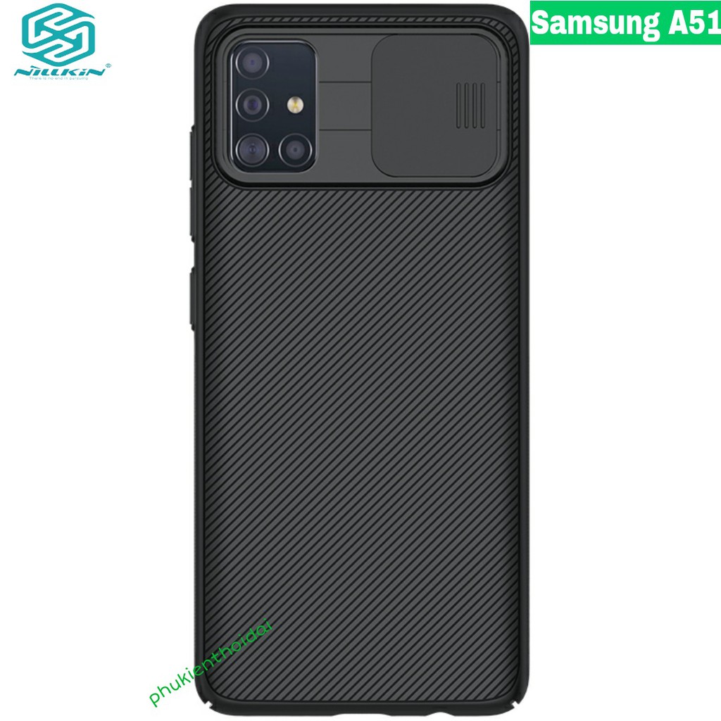 Ốp lưng Samsung A51 / Samsung A52 / A52 5G hiệu Nillkin che camera nhựa mỏng cao cấp