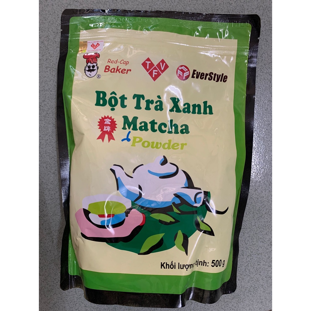 Bột matcha Đài Loan gói 500g