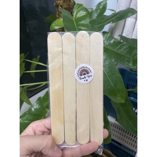 Que gỗ lấy sáp wax lông - que đè lưỡi
