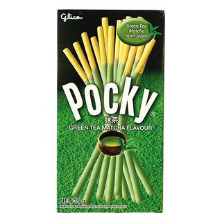 Bánh snack Pocky Glico vị trà xanh 35g