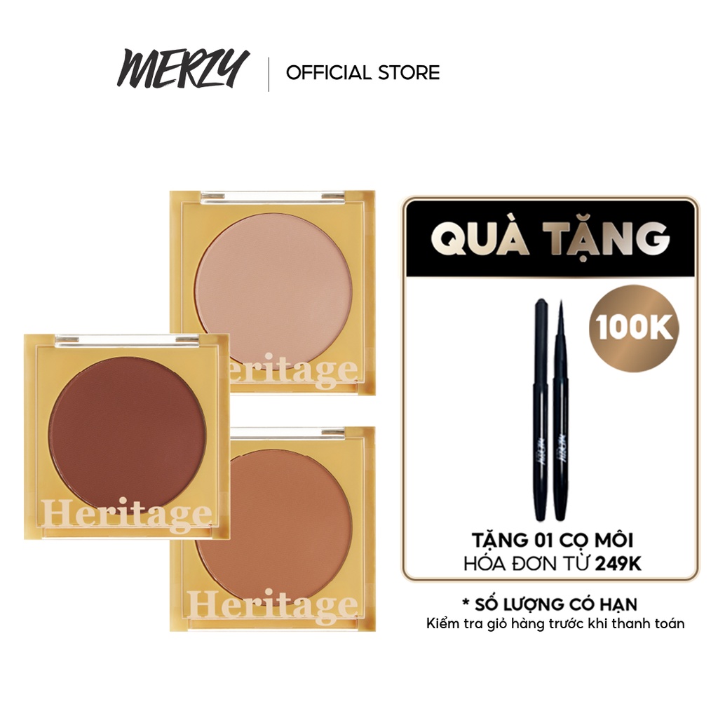 Phấn Má Hồng Dạng Nén Merzy The Heritage Blusher 4.5g