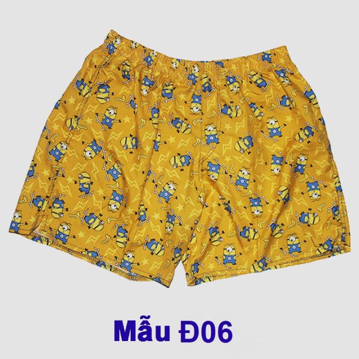 Quần Đùi Nam Mẫu Hoạt hình siêu dễ Thương Cute M021 - Quần Ngủ Nam, Mặc nhà - Mẫu Họa tiết - FreeShip