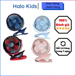 Quạt YOOBAO 6400mAh quay 360 độ, sử dụng 32h mới cần sạc - Có bảo hành 6 tháng - HaloKids