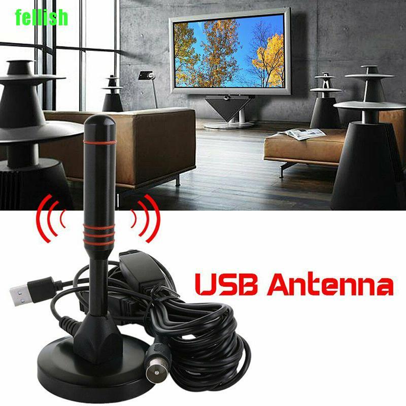 [FEL] 30dbi Powerful DVB-T2 HD antenna DVBT DAB rod antenna + 1x amplifier Do