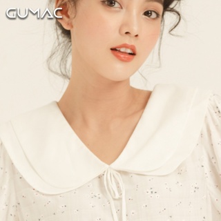 Áo hoa cổ 2 lớp AA865 GUMAC
