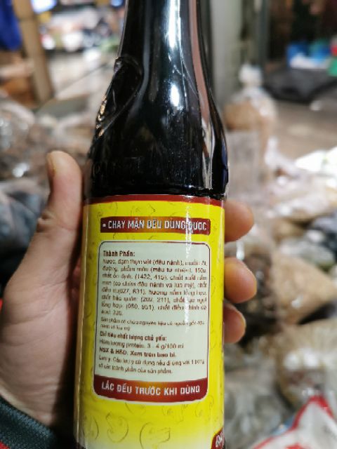 Xì dầu hương nấm. Nam dương hải sản 500ml