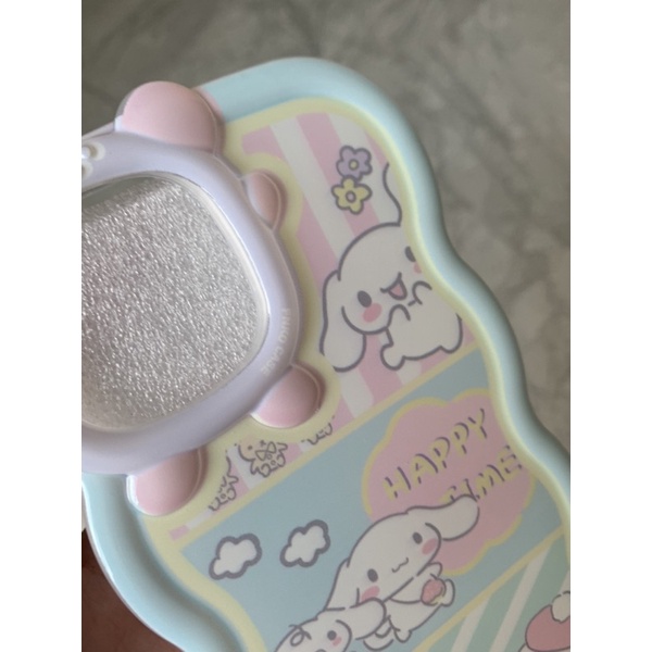 SẴN 13PRM Ốp lưng iphone mềm dẻo viền mây hoạt hình bóng sáng bé cinamoroll pochica màu xanh biển pastel