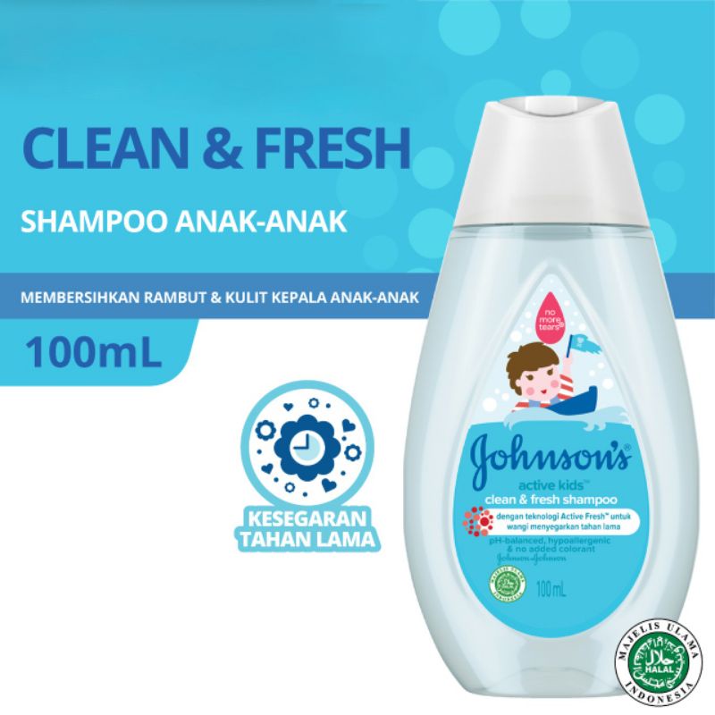 Dầu Gội Đầu Trẻ Em Johnsons Hoạt Động Tươi