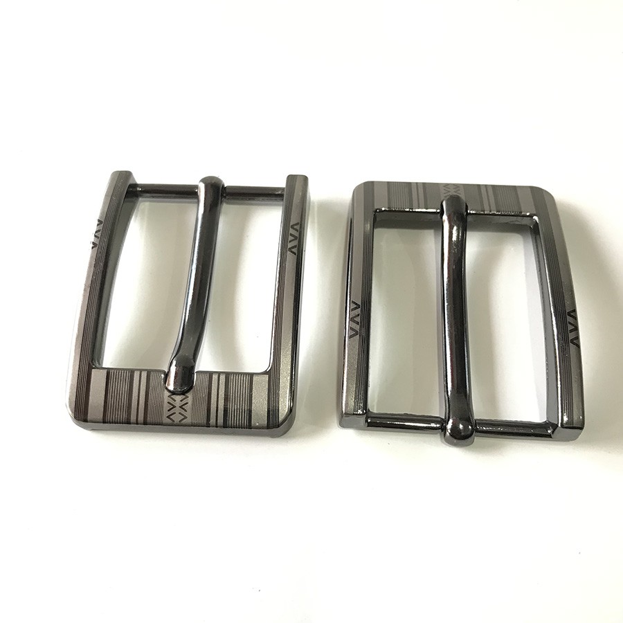 Đầu khóa thắt lưng, mặt thắt lưng nam kiểu khóa kim 3.5cm màu laze