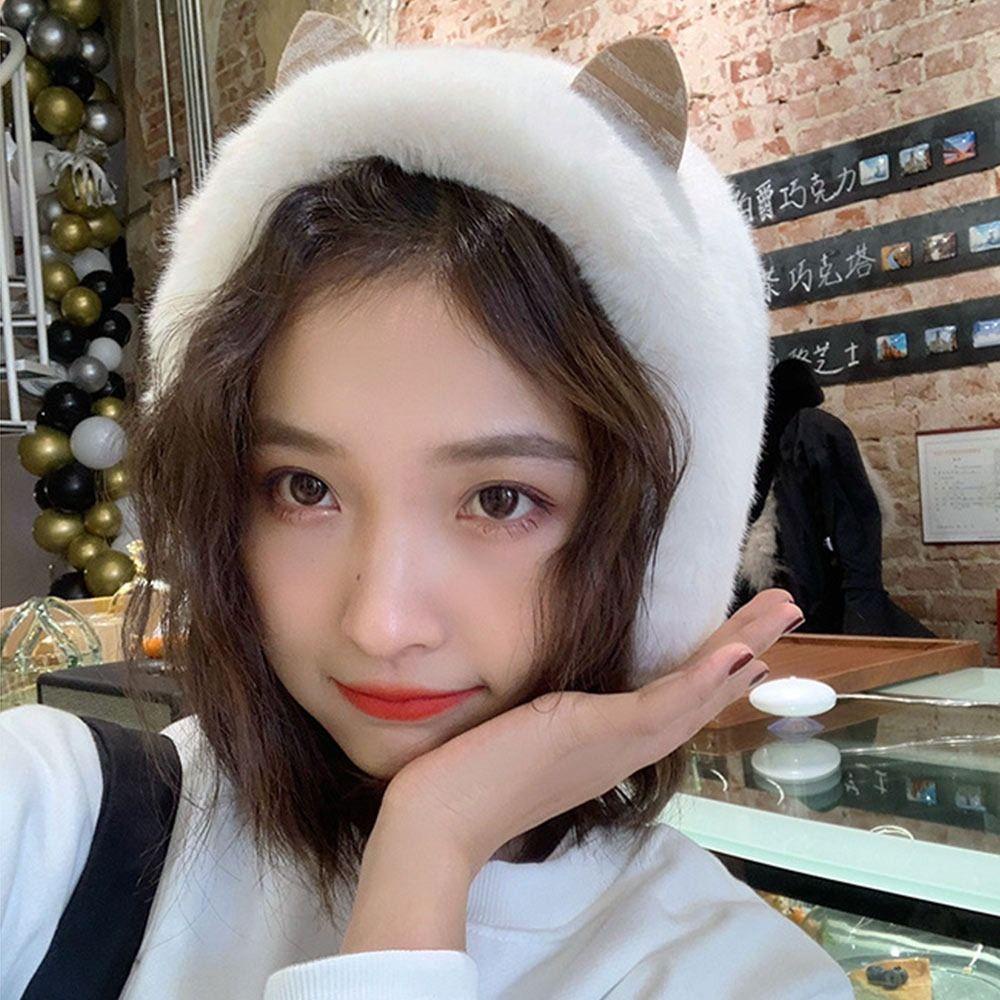 Chụp Tai Giữ Ấm Kiểu Dáng Dễ Thương Cho Nữ