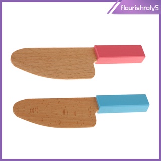 Set 2 Dao Đồ Chơi Mini Bằng Gỗ Cho Bé