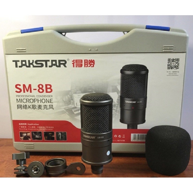 Mic Thu Âm TAKSTR SM8B Chính Hãng BH 1 Năm Lỗi Do Nhà Sản Xuất