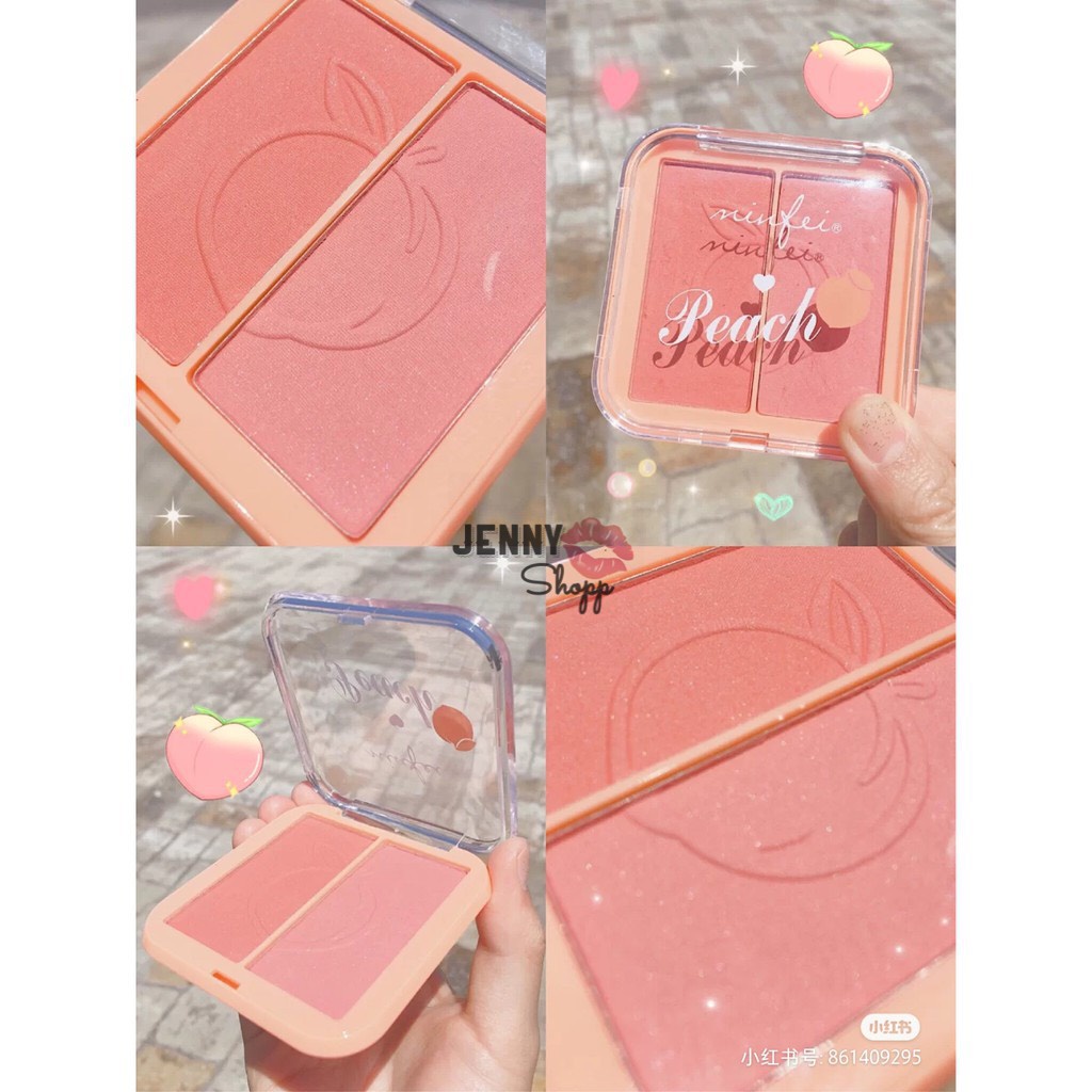 Phấn Má Hồng Ninfei Peach Blusher