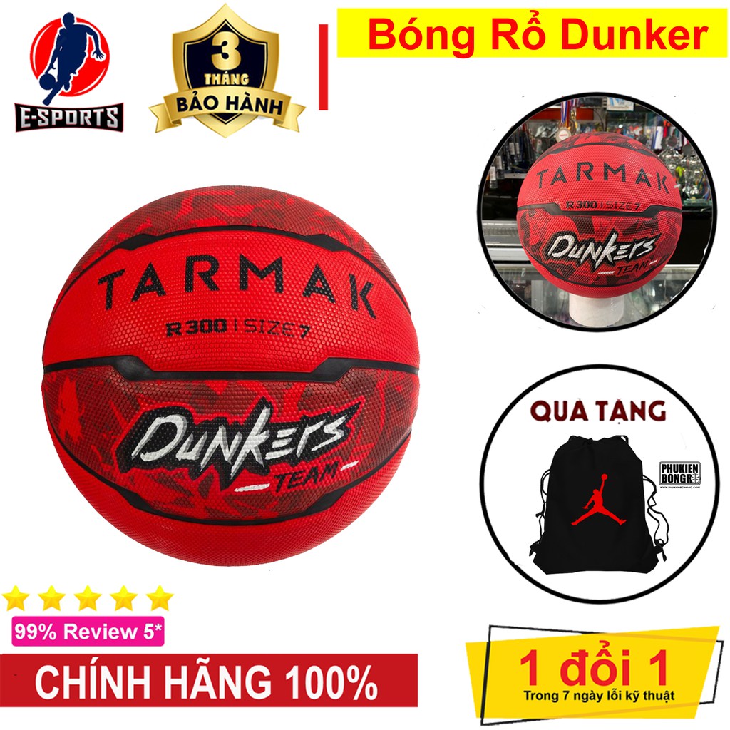 Bóng Rổ Tarmak Dunker - Size 7 - Chuyên Choi Outdoor 💥SIÊU HOT💥