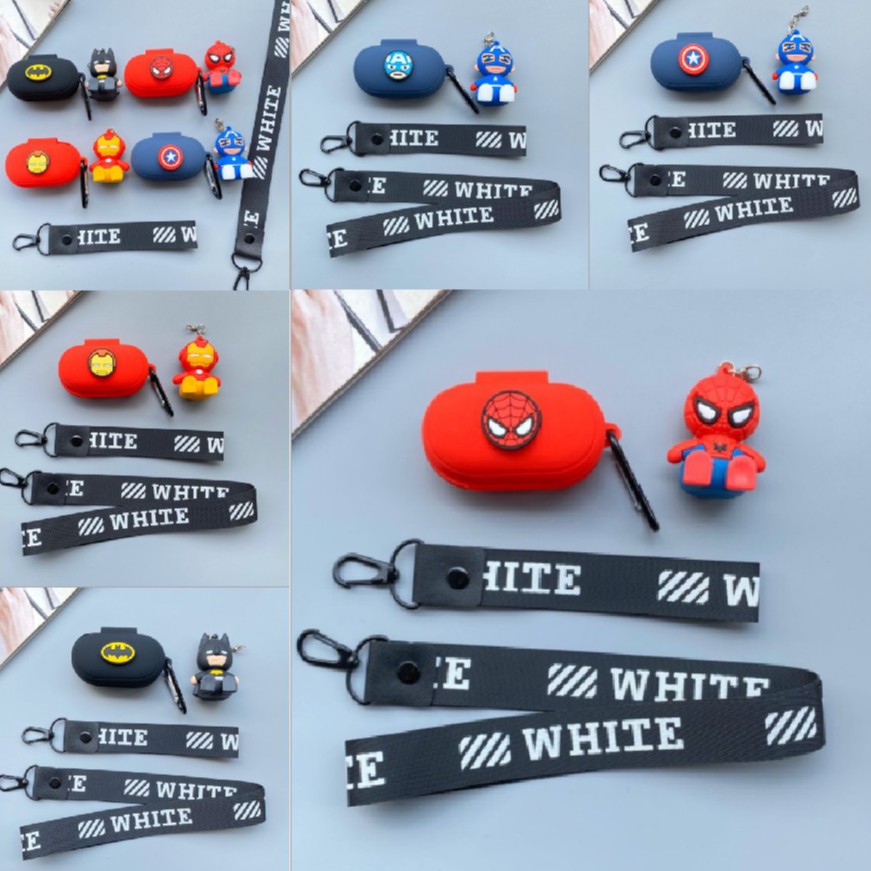 Case Galaxy Buds Galaxy Buds Plus + Tặng kèm hình nộm kê điện thoại và cọ vệ sinh tai nghe | BigBuy360 - bigbuy360.vn