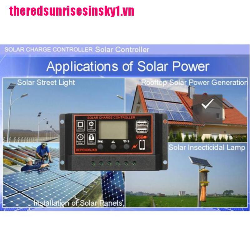 (3C) Bộ Điều Khiển Sạc Năng Lượng Mặt Trời 10a-60a Mppt 12v / 24v | BigBuy360 - bigbuy360.vn