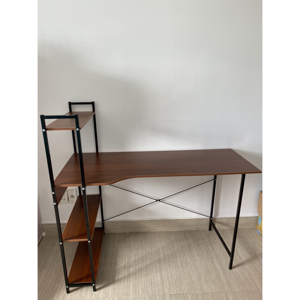 Bàn làm việc liền kệ Tâm House BXG006 NEW (120*55cm) | BigBuy360 - bigbuy360.vn