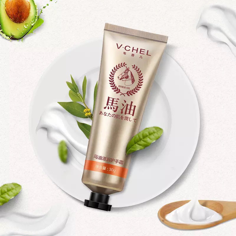 DƯỠNG DA TAY] Kem tinh dầu ngựa dưỡng ẩm da tay chống lão hóa 30g