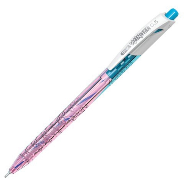 HỘP 20 cây bút bi bấm mực màu xanh 𝑻𝒉𝒊𝒆̂𝒏 𝑳𝒐𝒏𝒈 Windee Điểm 10 TP-06 Ngòi 0.5mm