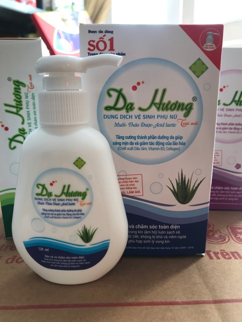 Dung dịch vệ sinh phụ nữ dạ hương vòi 120ml