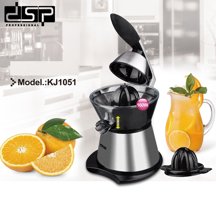 Máy vắt cam, bưởi, chanh công suất lớn 160W, DSP KJ1051, Electric orange juice extractor