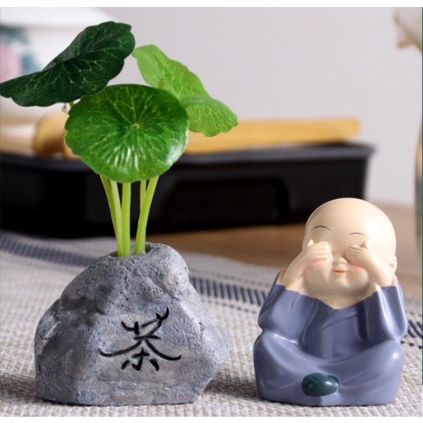 Set tượng tứ không trang trí taplo ô tô, táp lô xe hơi - Dũng An Shop