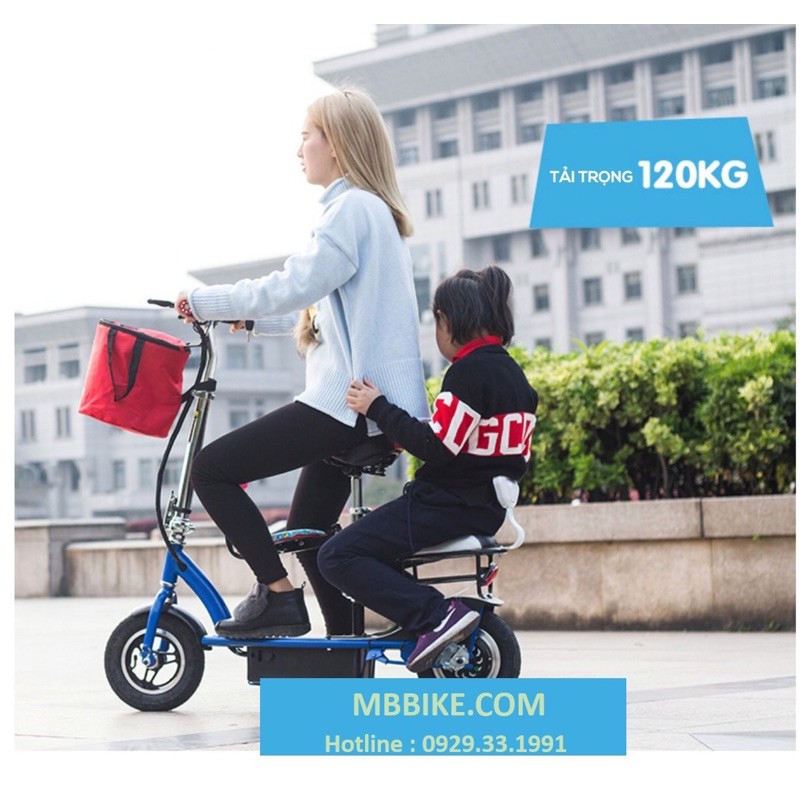 [Mã LIFEAU5SALE giảm 10% đơn 50K] xe điện mini 3 yên bánh 10 inch ( bảo hành 1 năm )