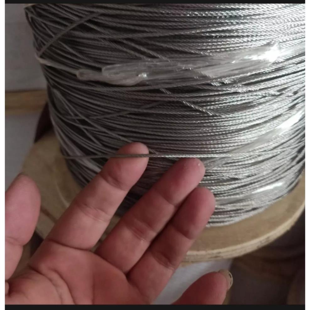 Cuộn cáp inox 304 cho dàn phơi thông minh Hòa Phát chống han gỉ, sờn đứt