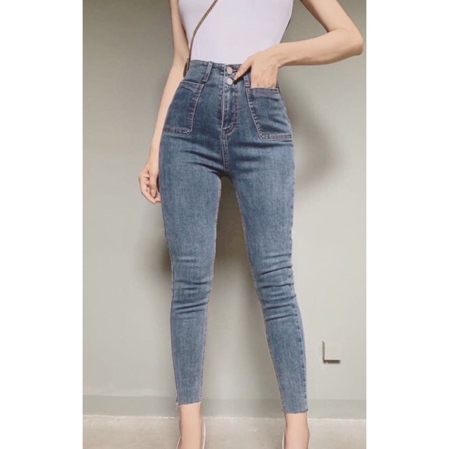 QUẦN JEANS CẠP CAO - HACK CHÂN SIÊU DÀI | WebRaoVat - webraovat.net.vn