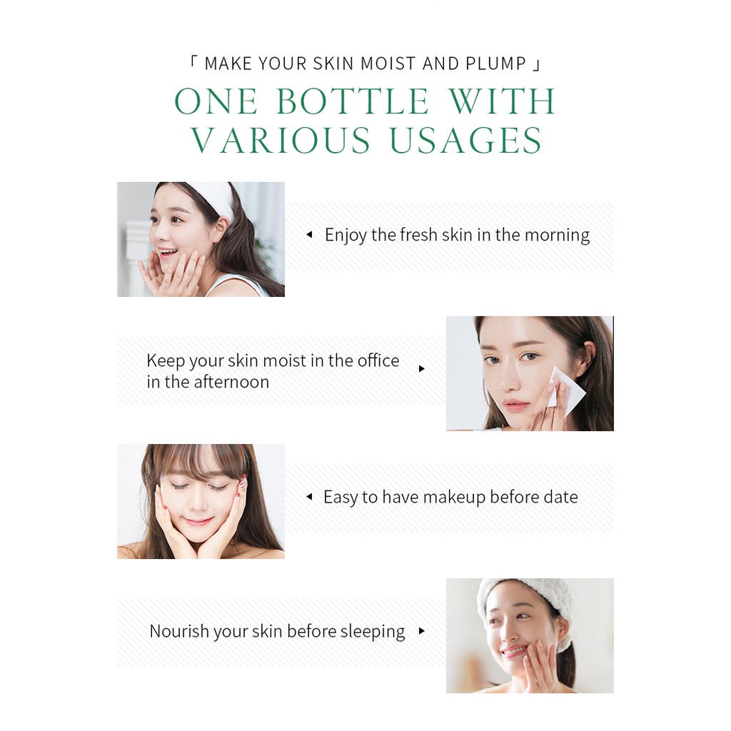 Toner LAIKOU 260ml Tinh Chất Xơ Mướp Dưỡng Ẩm Kiểm Soát Dầu Cho Da Mặt