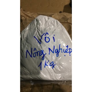 vÔI NÔNG NGHIỆP 1 KG XỬ LÝ GIÁ THỂ SÁT KHUẨN TRONG NÔNG NGHIỆP