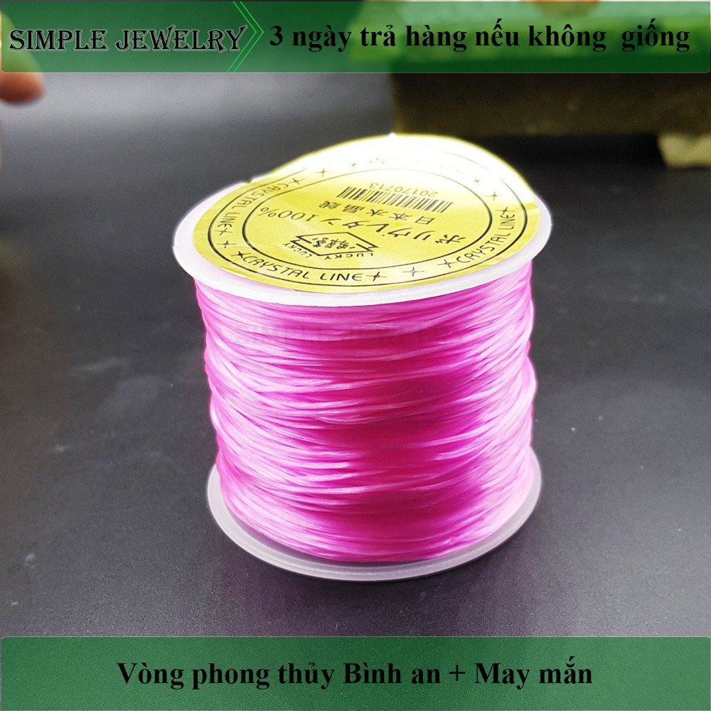 Dây xâu vòng đá chỉ chun co giãn và đàn hồi | BigBuy360 - bigbuy360.vn