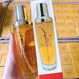 Serum  vàng dưỡng trắng căng bóng da Hàn. Săn sale đủ bill