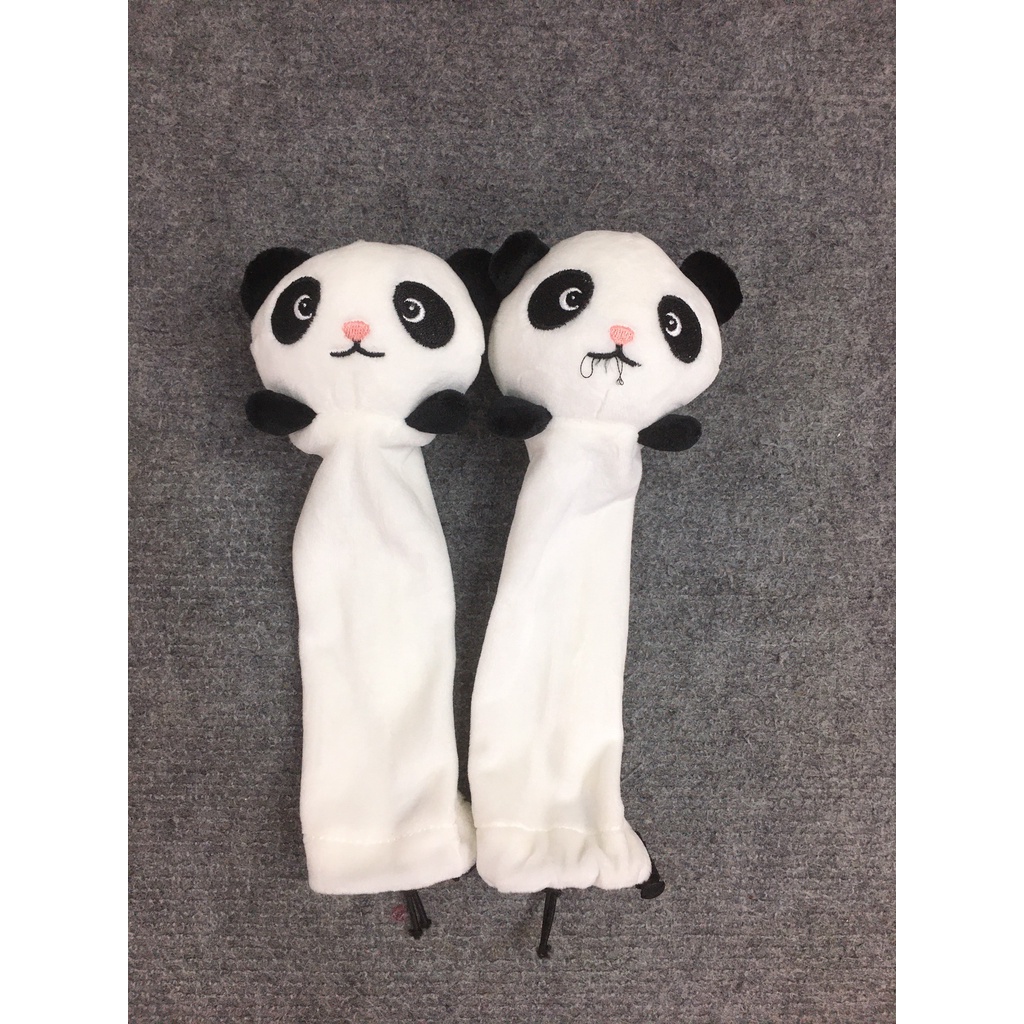 Bọc cán vợt hình thú ngộ nghĩnh, vải nhung siêu mềm, dành cho vợt cầu lông, tennis