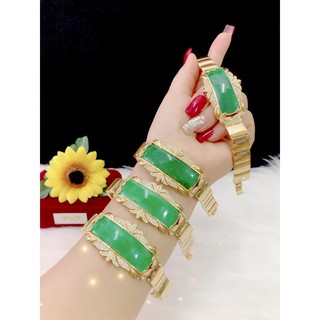 Lắc tay nữ xi dát vàng 24k ekp694