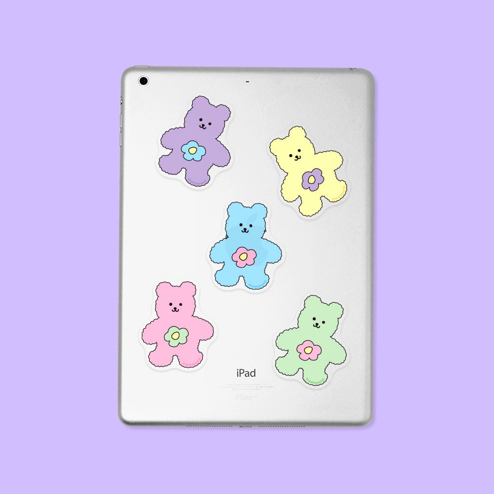 Miếng Dán Trang Trí Hình Gấu Hoạt Hình Chống Thấm Nước | BigBuy360 - bigbuy360.vn